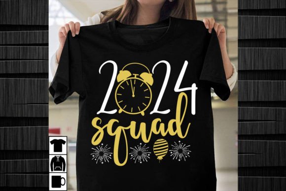 2024 Squad SVG Design: Graphics & T-Shirt Designs