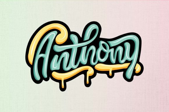 Anthony: Graphics for T-Shirt Designs