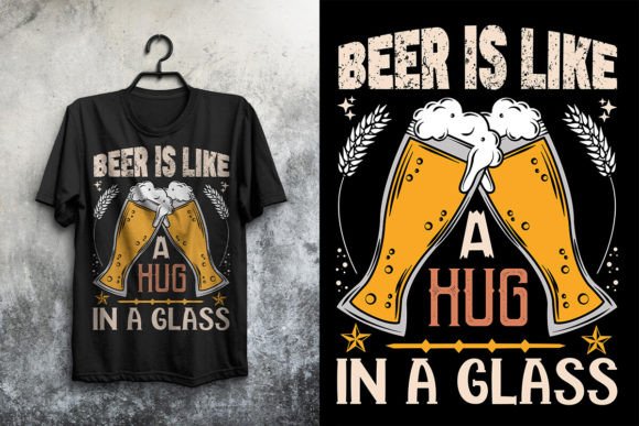 Beer T-shirt Graphics & Print Templates