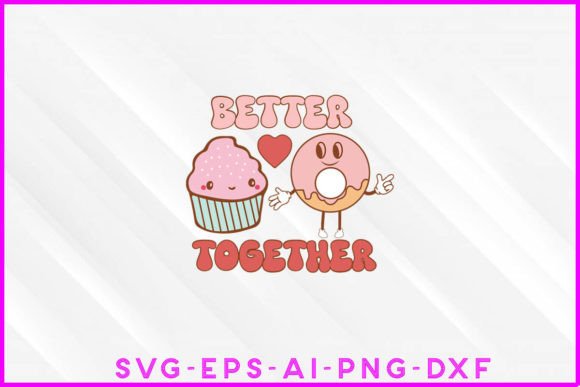 Better Together Retro Sublimation Graphics