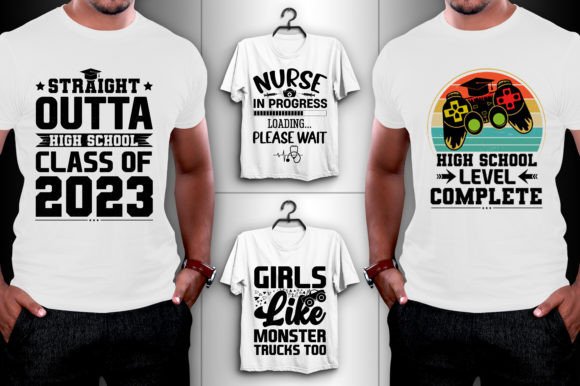 SVG Typography T-Shirt Design, Graphics