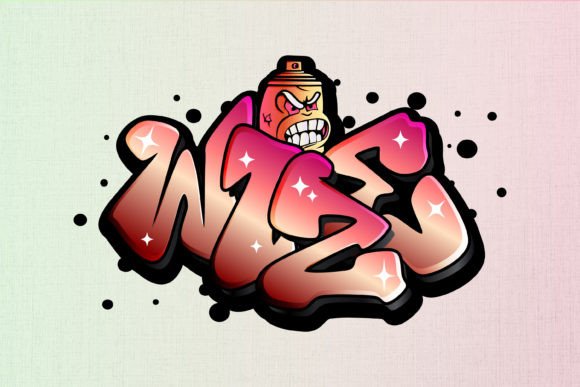Wize: Graffiti Lettering for Embroidery