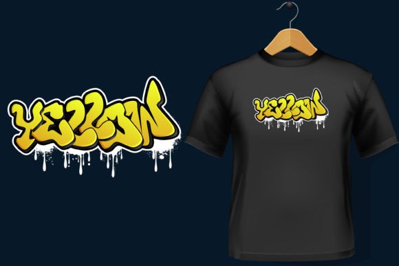 Yellow Graphics for T-Shirt Designs